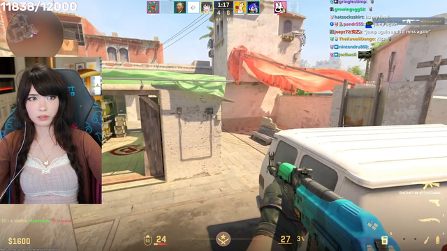 Emiru saves the round with a bomb plant and tactical molotov