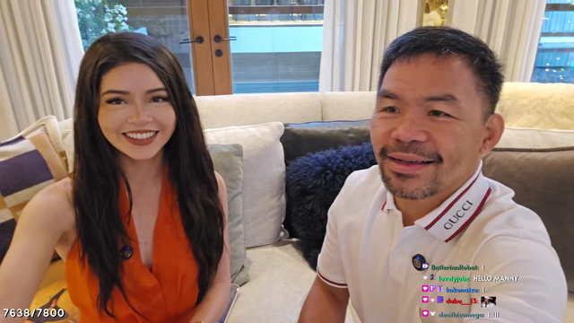 Manny Pacquiao and Katchii Duet