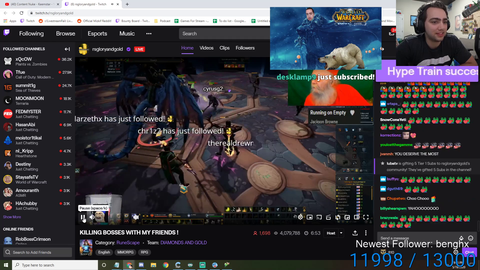 Mizkif raids rsgloryandgold, the old man Keemstar accused of being a pedophile
