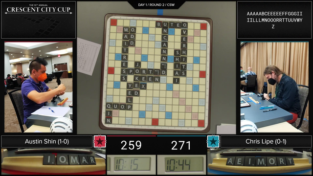 Scrabble players have exact same tiles