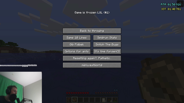 Forsen gets tag teamed in Minecraft