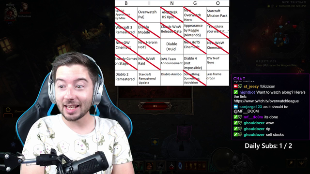 streamer sells activison stock after poor diablo announcement