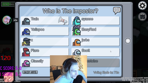 scott calls xQc boring