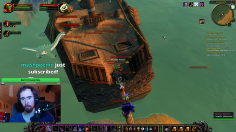 Blizzard didn't allow Asmongold to be on Esfand's stream during Blizzcon and asked him to leave