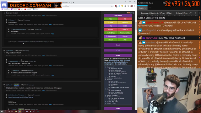 Hasan you're streaming bro