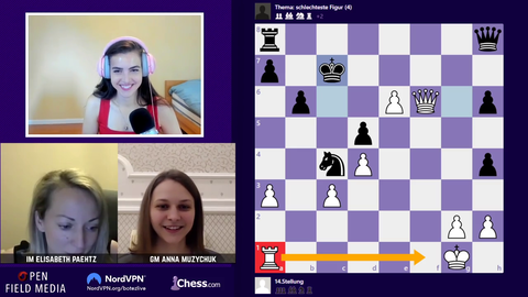 chess ladies roast each other