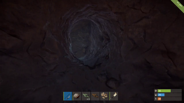 Womble finds a hole