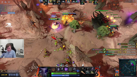 Sneaky gets stunlocked in Dota