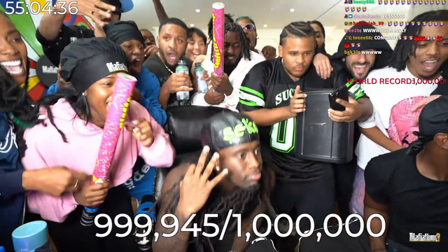 Kai Cenat hits 1 Million subs.