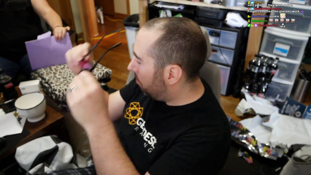Quirktized, a streamer has has been featured here before because of his colourblindness, received special colourblind glasses today for his birthday. Reaction is heartwarming