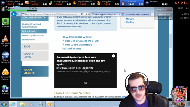 Scammer's reaction to Kitboga saying he is from America.