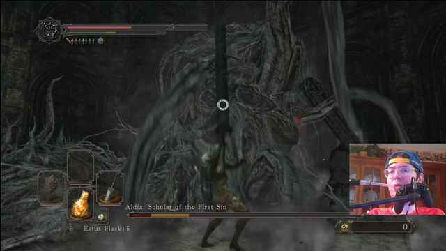 Handicap streamer beats Dark Souls 2 with his chin