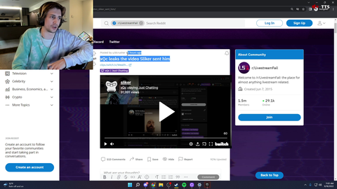 xQc said he'll help pay back those scammed by Sliker with Trainwrecks if he agrees
