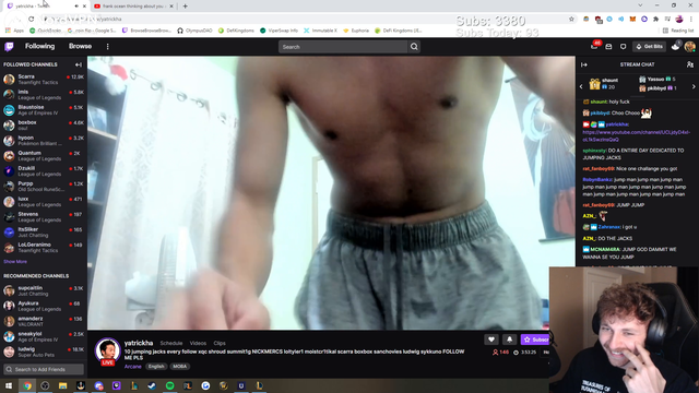 sanchovies caught staring