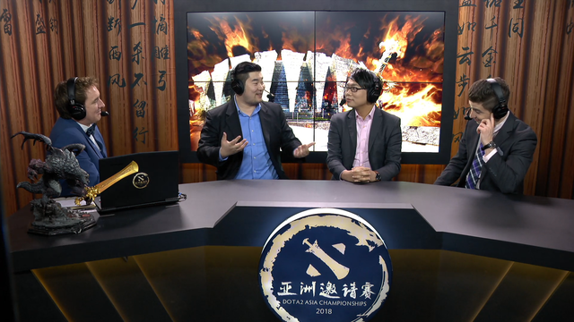 Mineski's Dota 2 Coach Warming up for Grand Finals