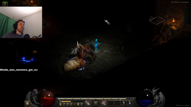 Forsen's first D2 hardcore character died 4 hours in