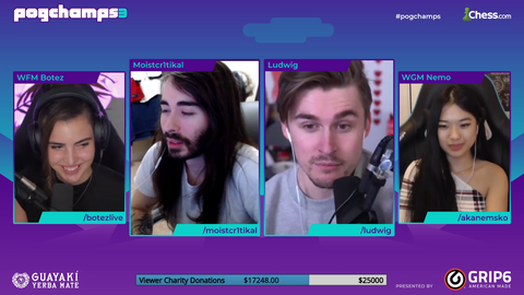 Ludwig proposes an alliance to destroy Pogchamps