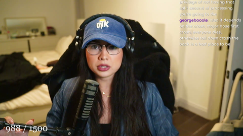 Caroline talks about getting flown out first class by OTK