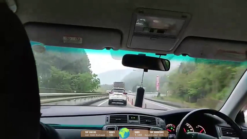 hitch's driver takes a quick detour