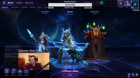 Streamer's light bulb explodes in his face, girly scream ensues