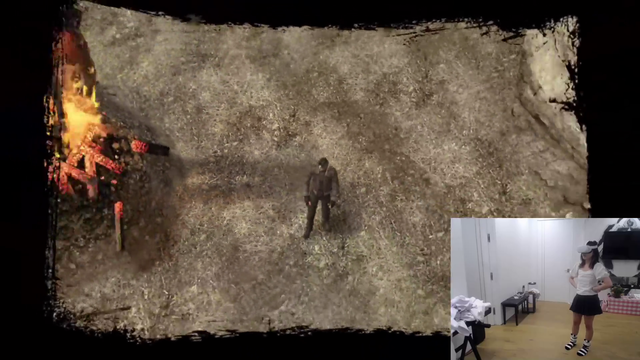 Lily beats Resident Evil 4 Oculus