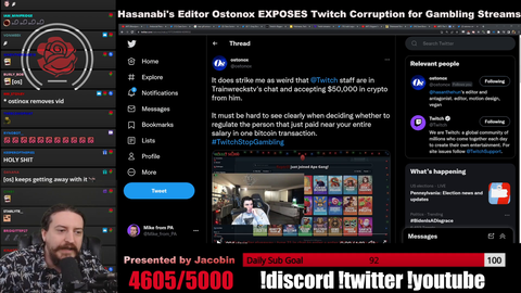 Twitch staff on Trainswrecks payroll, $50,000