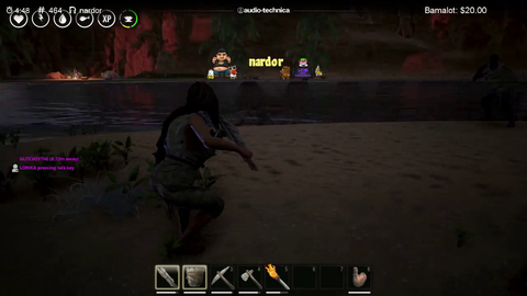 Lirik does a warcry