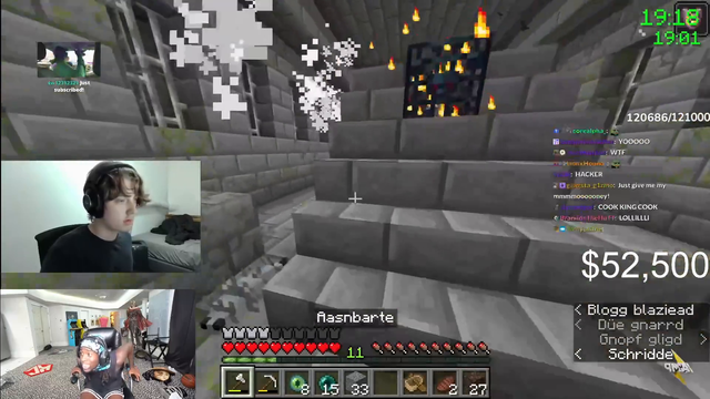 silverrruns insane last minute minecraft run for 500 gifted