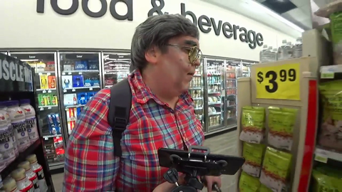 Old man accused of stealing