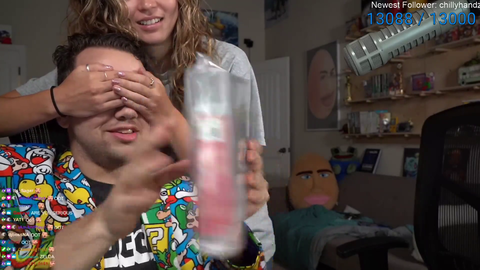 Mizkif gets a package from Twitch FeelsStrong Man Clap