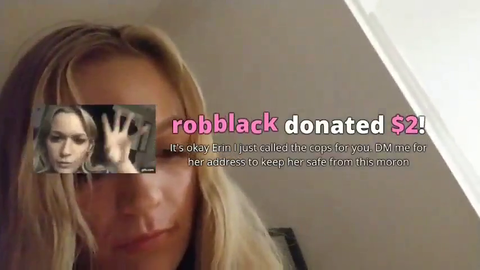 Guy threatens to kill livestreamer while she is streaming