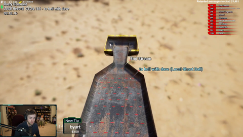 Soda is forced to end stream.