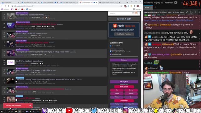Hasan on xQc saying Destiny was right about him