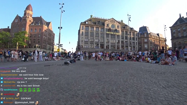 Wierd NPC of Amsterdam