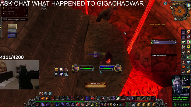 JokerdTV gets griefed while AFK in WoW SoM.