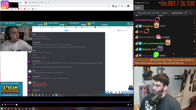 Would Hasan be friends with Mizkif in high school?