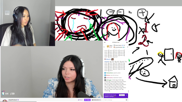Adept tried to convince Fran that XQC abused her