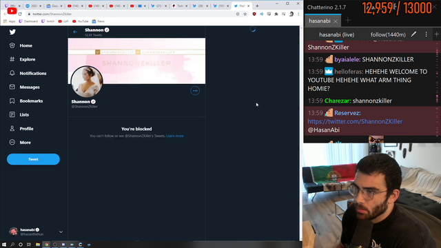 He finally doesn't get away with it