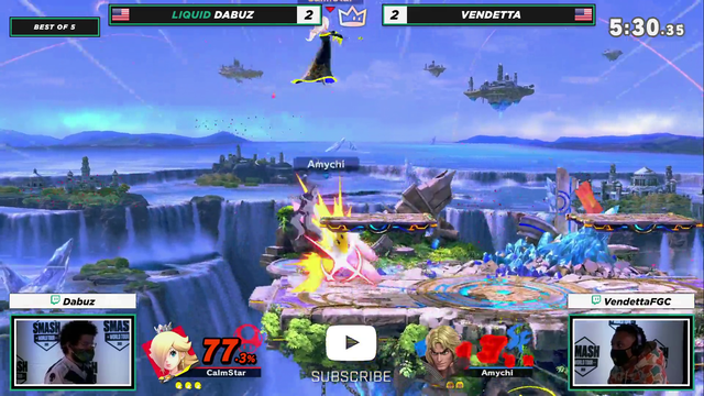 Smash player walking off stage mid set after getting destroyed in last game of the set