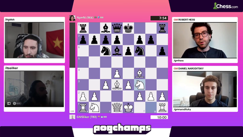 Sliker impresses the judes with his BIG confidence while playing chess