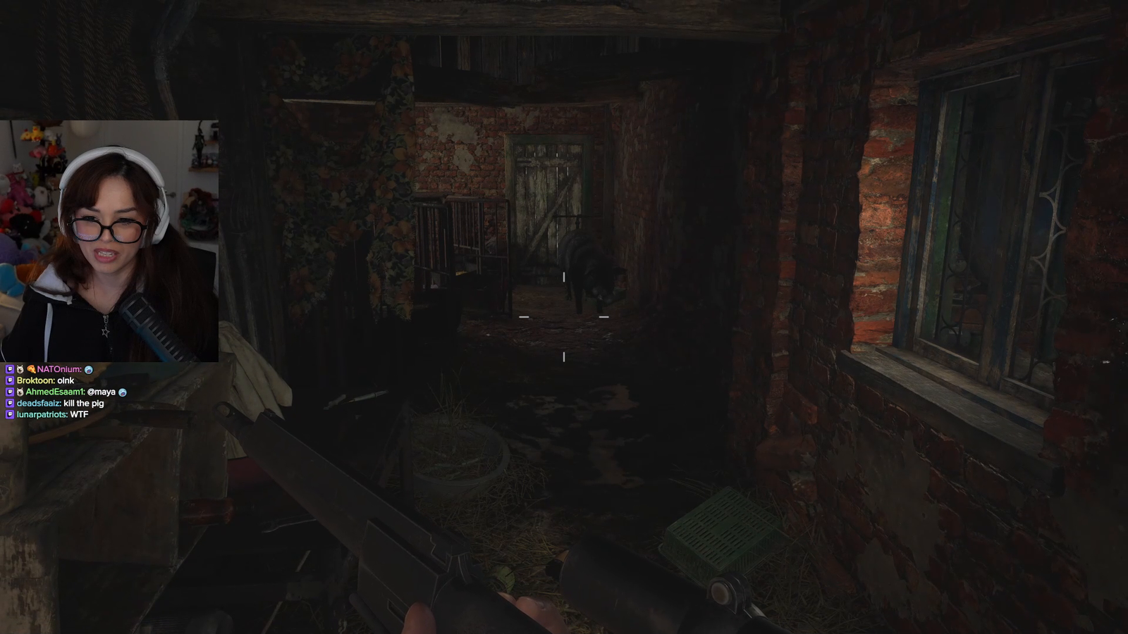 Valkyrae's worries get immediately justified in Resident Evil 8