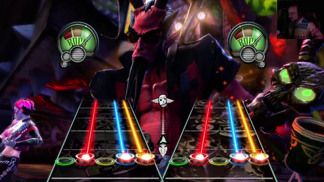 MOONMOON has a mental breakdown while playing Guitar Hero III