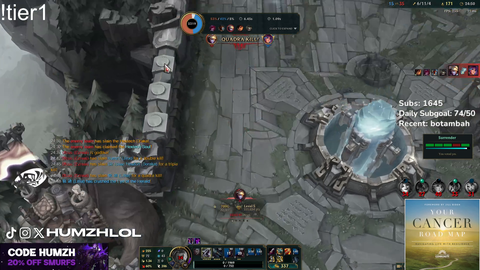Popular league stream, humzh, is racist towards Chinese players