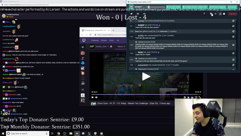 GrossGore Banned for 30 days after "Runefest Drama" Almost Permanently Banned.