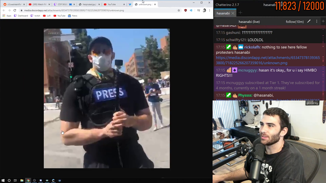 Hasan is a cop