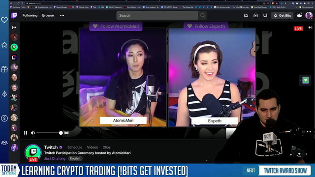 Twitch gave awards to a bot account