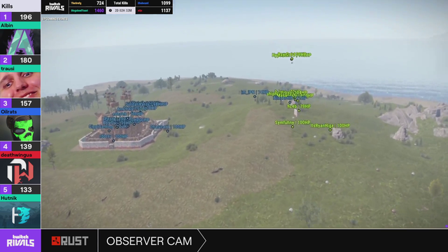 Rust DJ on Base Raid