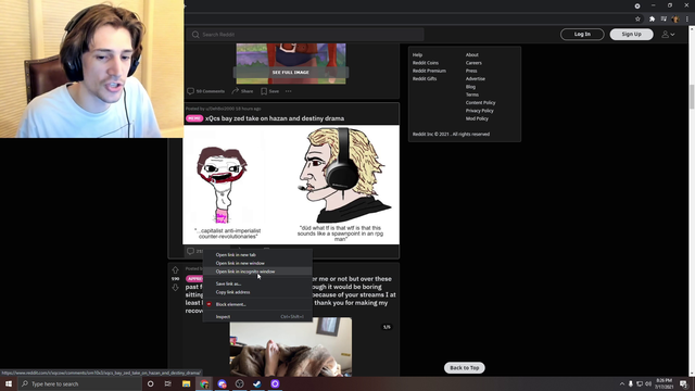 XQC's subreddit does Hasan dirty LULW