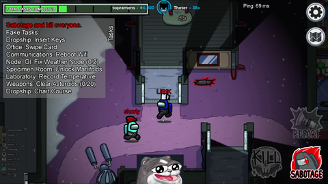 Lirik plays the 9th crewmate.