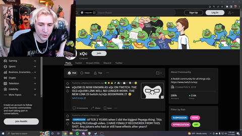 xQc couldn't Save the Car, because it was too late (Sadge)
